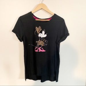 Disney Minnie Black T-Shirt